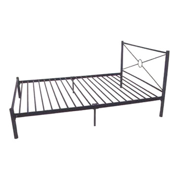  Metal Single Bed (Metal Lit simple)