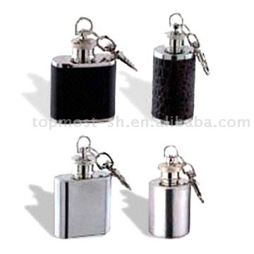  Stainless Steel Hip Flask (Edelstahl Flachmann)