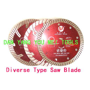  Diverse Type Saw Blade (Diverse type lame de scie)