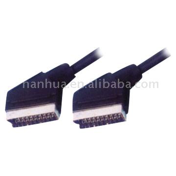  SCART 21P Plug-SCART 21P Plug