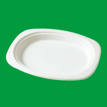  Oval Plate with Square Corner (Овальный Тарелка с квадратного угла)