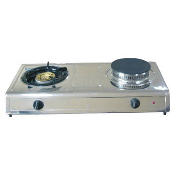  Gas Stove + Hot Plate Cooker ( Gas Stove + Hot Plate Cooker)