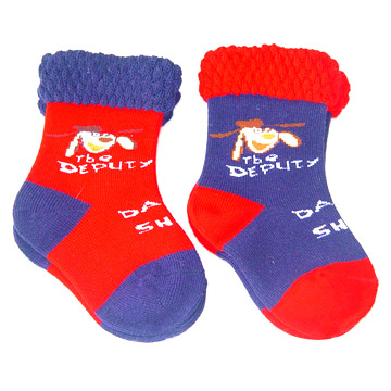  Children`s Jacquard Socks (Children`s Jacquard Chaussettes)