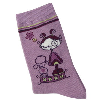  Fashion Cartoon Socks (Мода мультфильм носки)