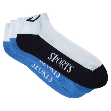  Men`s Ankle Socks with Terry (Мужские носки голеностопного сустава с Терри)