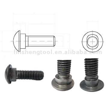  Elliptical Neck Round Head Carriage Bolts ( Elliptical Neck Round Head Carriage Bolts)