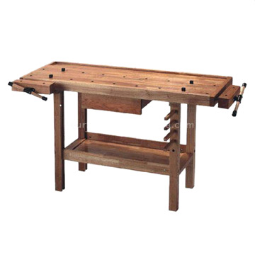  Wooden Bench with Oak Material WB-13O (Holzbank mit Oak Material WB-13O)