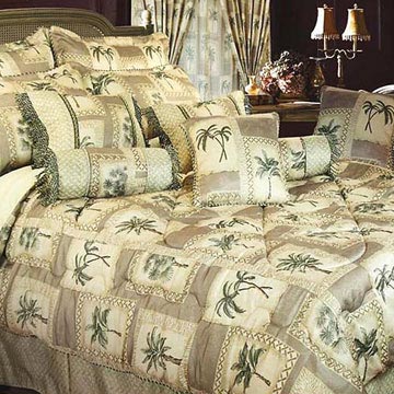  Printed Jacquard Comforter Set (Печатный жаккард Утешитель Установить)