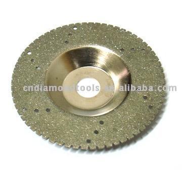  Electroplated Diamond Cutting & Grinding Disc (Electroplated алмазообрабатывающего & шлифовального диска)