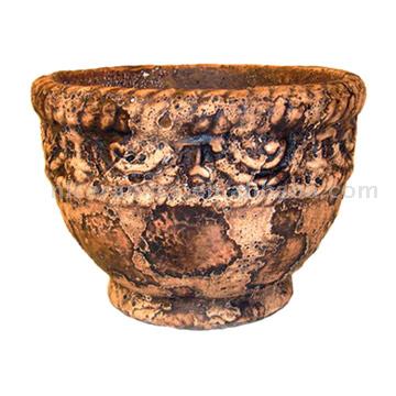  Bowl Shaped Antique Pot (Bowl Shaped Antique Pot)