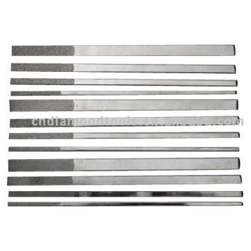  Electroplated Diamond Straight-Pitch Needle Files Set (Électrolytiques Diamond Straight-Pitch Needle fichiers constitués)