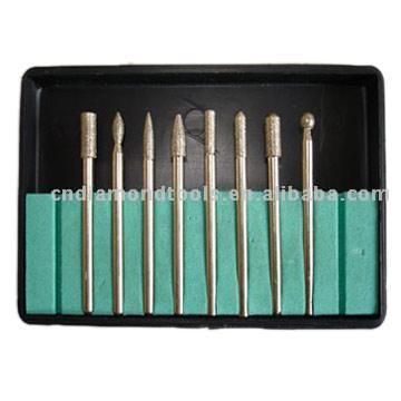  Electroplated Diamond Mounted Points (8pc Set) (Electroplated Diamond конная Points (8PC Set))