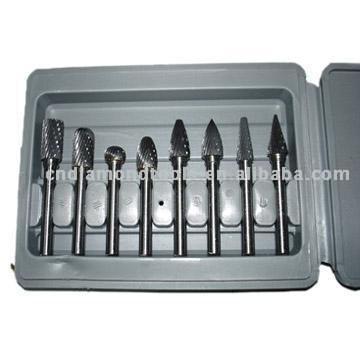 Carbide Alloy Rotary-Dateien (8pcs/set) (Carbide Alloy Rotary-Dateien (8pcs/set))