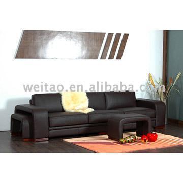  Leather Sofa (Leather Sofa)