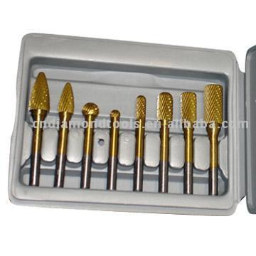  Tungsten Carbide Ti Coated Bur and Carbide Alloy Rotary File ( Tungsten Carbide Ti Coated Bur and Carbide Alloy Rotary File)