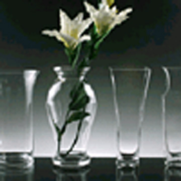  Clear Glass Vase (Clear Glass Vase)