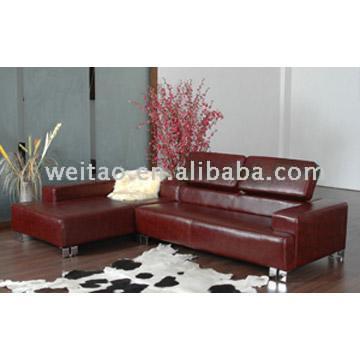  LA03W Functional Leather Sofa (LA03W fonctionnelle Canapé cuir)