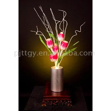  Fiber Optical Tulip With Cylinder Bedrock (Fibre optique Tulip avec cylindre Bedrock)