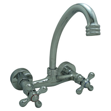  Wall-Mounted Sink Mixer ( Wall-Mounted Sink Mixer)