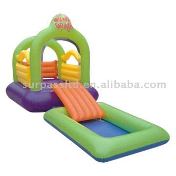  Jumping Castle with Slide (Конкур замок с горкой)