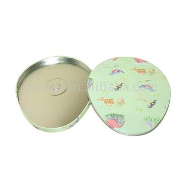  Oval CD Tin (Овальная компакт Tin)