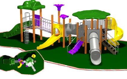  Outdoor Playground ( Outdoor Playground)