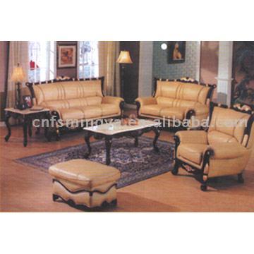  Leather Sofa (Leather Sofa)