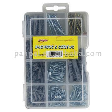  Anchor and Screw Assortment (335pcs) (Якорь и винтовых Ассортимент (335pcs))