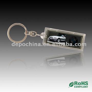  Solar LCD Flashing Key Chain ( Solar LCD Flashing Key Chain)