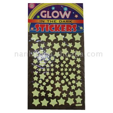  Glow-in-the-Dark Stickers (Светящиеся в темноте наклейки)