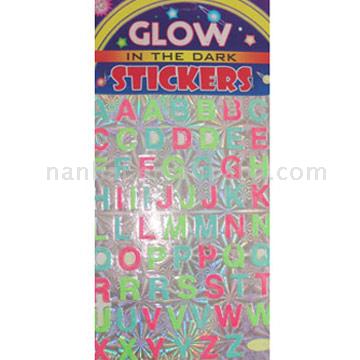  Glow-in-the-Dark Stickers (Светящиеся в темноте наклейки)