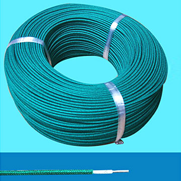  UL3140 Silicone Rubber Wire Braided in Glass Fiber (UL3140 силиконовой резины Wire Плетеный в стекловолокно)