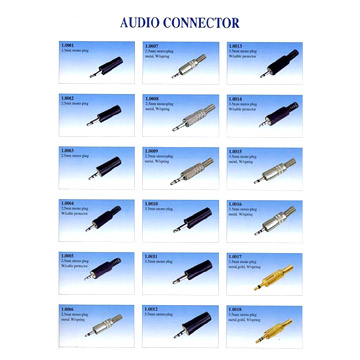 Audio Connector Types