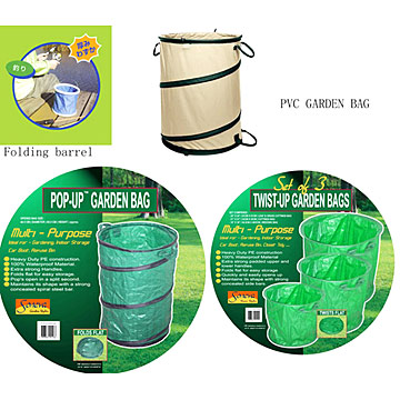 Garden Pop-Up Bag & Folding Barrel (Garden Pop-Up Bag & Folding Barrel)