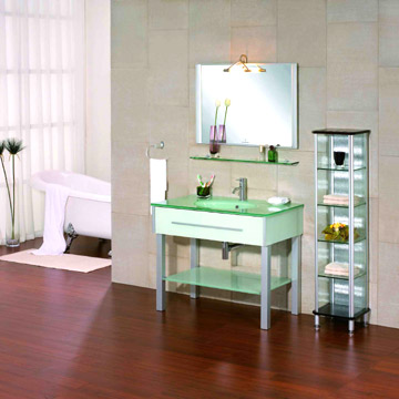  Glass Basin And Cabinet ( Glass Basin And Cabinet)