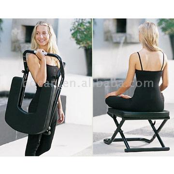  Foldaway Yoga Stool (Гнущейся йоги Стул)