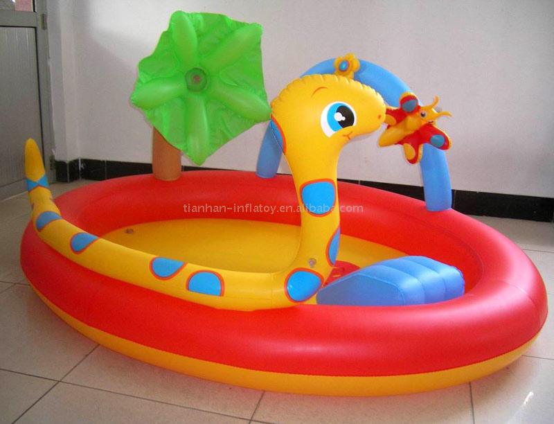  Inflatable Rectangle Swim Pool (Inflatable Rectangle Swim Pool)