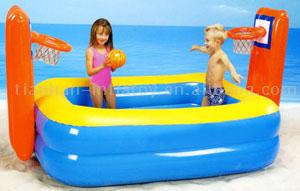 Inflatable Basketball Swim Pool (Inflatable Basketball Swim Pool)