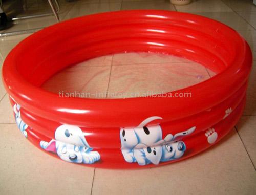  Inflatable 3-Ring Swim Pool ( Inflatable 3-Ring Swim Pool)
