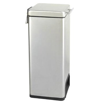  30L Square Stainless Steel Trash Can ( 30L Square Stainless Steel Trash Can)