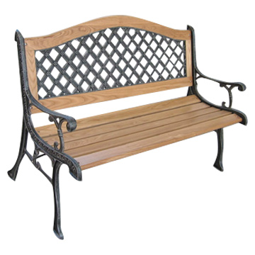 Cast Iron Park Bench (Cast Iron Park Bench)