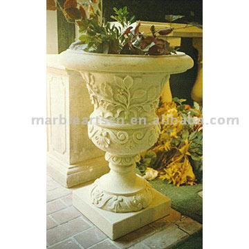  Marble Flowerpot & Planters (Marble Flowerpot et pots)