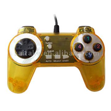  PC USB Transparent Joypad (Transparent PC USB Joypad)