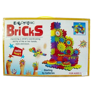  Battery-Operated Building Blocks (Toy) (Fonctionnant sur batterie Building Blocks (Toy))