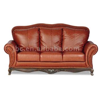  Genuine Leather Sofa (#2807) (Echtes Leder Sofa (# 2807))