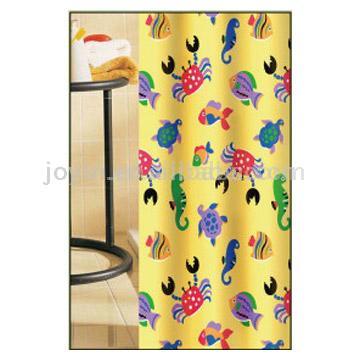  Polyester Shower Curtain ( Polyester Shower Curtain)