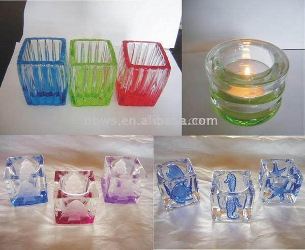  Glass Candleholder (Стекло подсвечник)