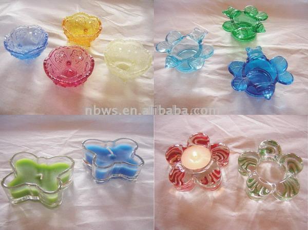 Glass Candle Holders (Glass Candle Holders)