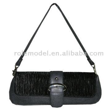  PU and Satin Evening Handbag ( PU and Satin Evening Handbag)