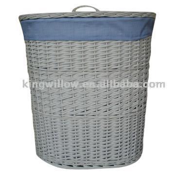 Willow Laundry Basket ()